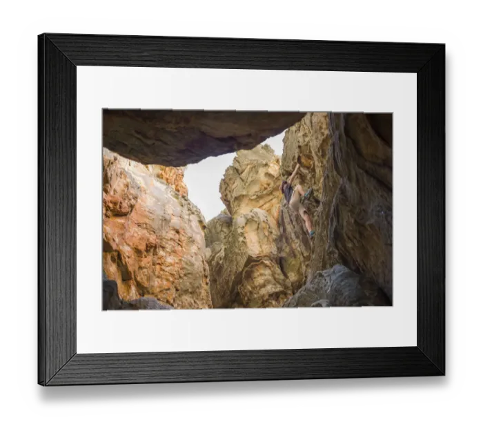 Framed Print : Rock climber, Wolfberg Cracks, Cederberg Wilderness Area, Western Cape Province, South Africa Framed Print : Rock climber, Wolfberg Cracks, Cederberg Wilderness Area, Western Cape Province, South Africa