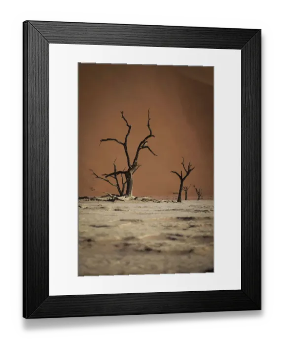 Framed Print : Scenic landscape at Deadvlei, Namib-Naukluft National Park, Hardap Region, Namibia Framed Print : Scenic landscape at Deadvlei, Namib-Naukluft National Park, Hardap Region, Namibia