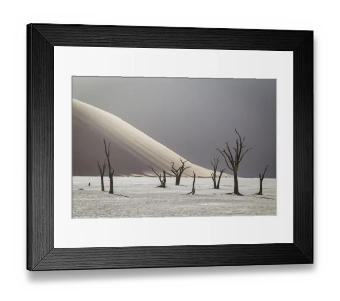 Framed Print : Scenic landscape at Deadvlei, Namib-Naukluft National Park, Hardap Region, Namibia Framed Print : Scenic landscape at Deadvlei, Namib-Naukluft National Park, Hardap Region, Namibia