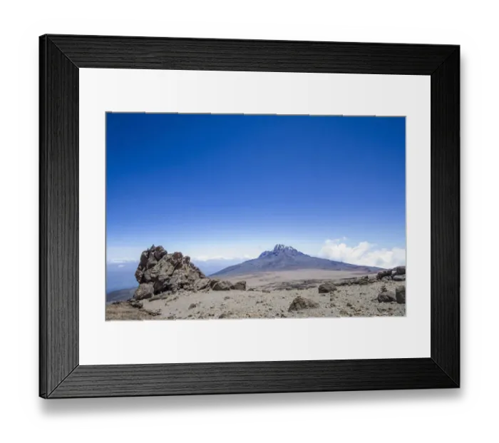 Framed Print : Scenic view of Mawenzi Peak from Rongai Route, Mount Kilimanjaro, Kilimanjaro Region, Tanzania Framed Print : Scenic view of Mawenzi Peak from Rongai Route, Mount Kilimanjaro, Kilimanjaro Region, Tanzania