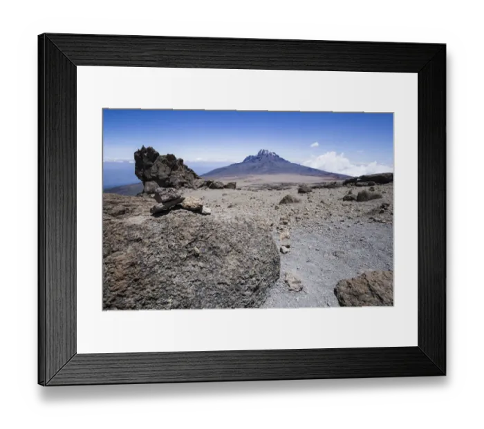 Framed Print : Scenic view of Mawenzi Peak from Rongai Route, Mount Kilimanjaro, Kilimanjaro Region, Tanzania Framed Print : Scenic view of Mawenzi Peak from Rongai Route, Mount Kilimanjaro, Kilimanjaro Region, Tanzania