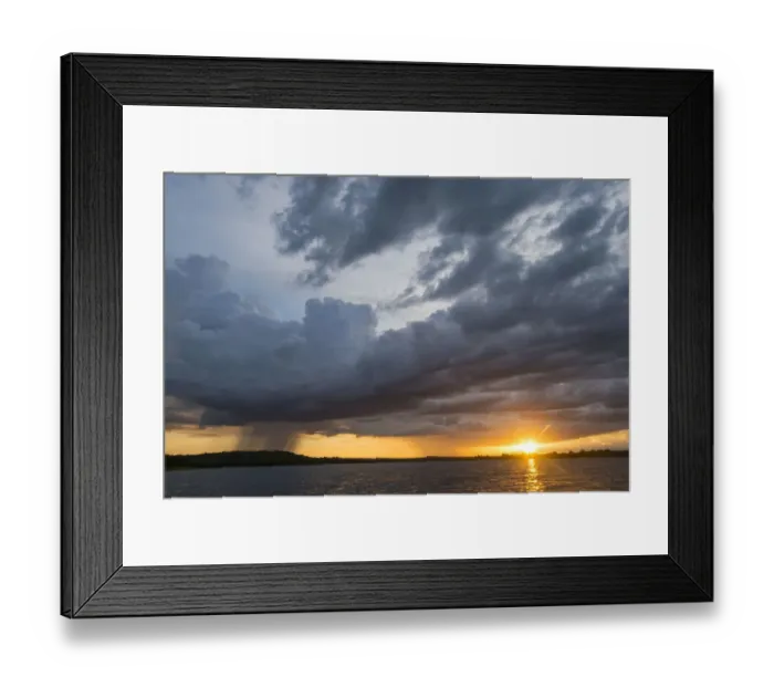 Framed Print : Mazvikadei Lake, Mashonaland North, Zimbabwe