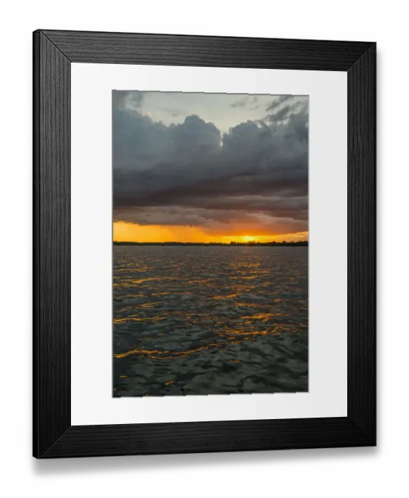Framed Print : Mazvikadei Lake, Mashonaland North, Zimbabwe