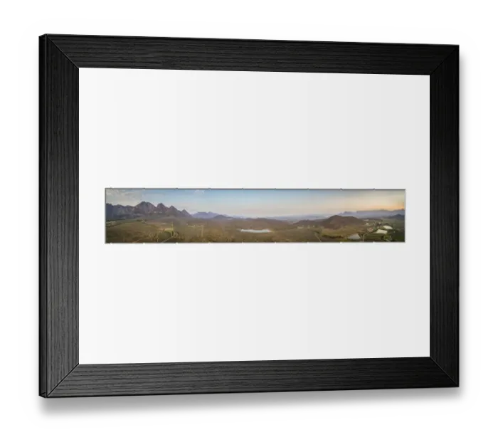 Framed Print : Aerial view over the mountains outside the town of Worcester in the Western Cape of South Africa Framed Print : Aerial view over the mountains outside the town of Worcester in the Western Cape of South Africa