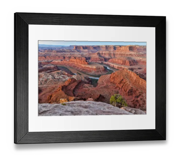 Framed Print : Dead Horse Point in early morning, Dead Horse State Park, Moab, Utah, USA