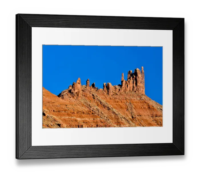 Framed Print : Fisher Towers, Moab, Utah, USA Framed Print : Fisher Towers, Moab, Utah, USA