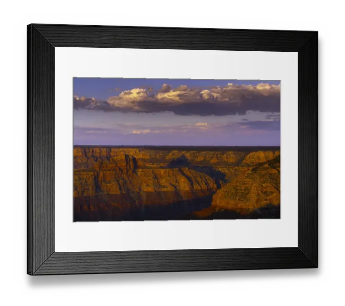 Framed Print : Sunrise on park formations, Grand Canyon National Park, Arizona, USA