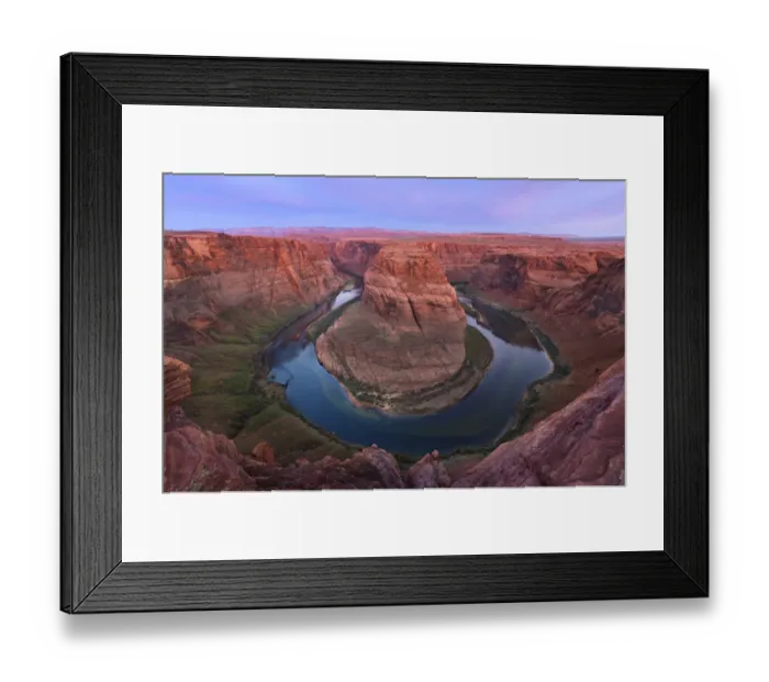 Framed Print : Colorado River flowing around Horseshoe Bend, Arizona, USA Framed Print : Colorado River flowing around Horseshoe Bend, Arizona, USA