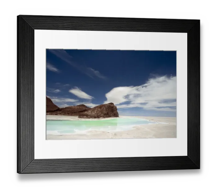 Framed Print : Small lagoon at Salar De Uyuni, Uyuni, Bolivia Framed Print : Small lagoon at Salar De Uyuni, Uyuni, Bolivia