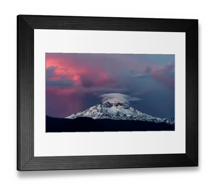 Framed Print : South Sister mountain peak at sunrise, Three Sisters Wilderness, Oregon, USA Framed Print : South Sister mountain peak at sunrise, Three Sisters Wilderness, Oregon, USA