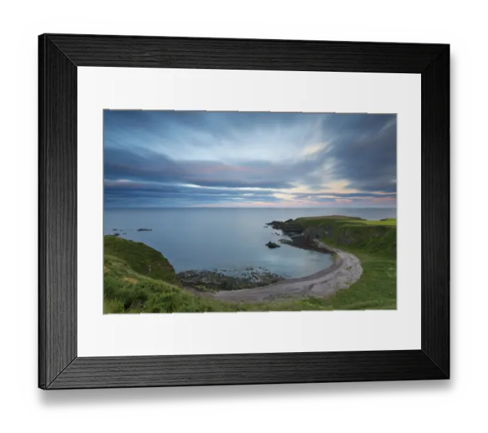 Framed Print : Sunset at Dunnottar Castle on the Scottish coast with moving cloud - Scotland Europe Framed Print : Sunset at Dunnottar Castle on the Scottish coast with moving cloud - Scotland Europe