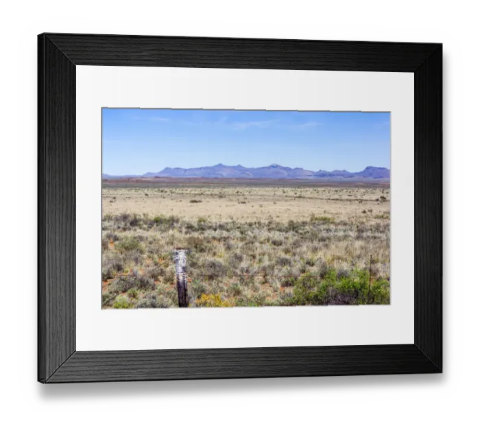 Framed Print : The dry, mountainous and very beautiful landscape of the Karoo in the Northern Cape near Brits town Framed Print : The dry, mountainous and very beautiful landscape of the Karoo in the Northern Cape near Brits town