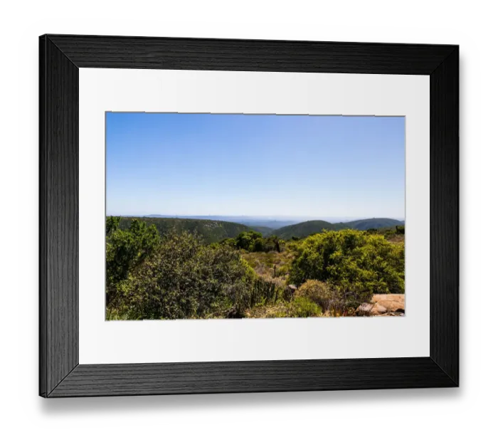 Framed Print : The rolling hills and bush near the fish river valley, which is very close to Grahamstown Framed Print : The rolling hills and bush near the fish river valley, which is very close to Grahamstown