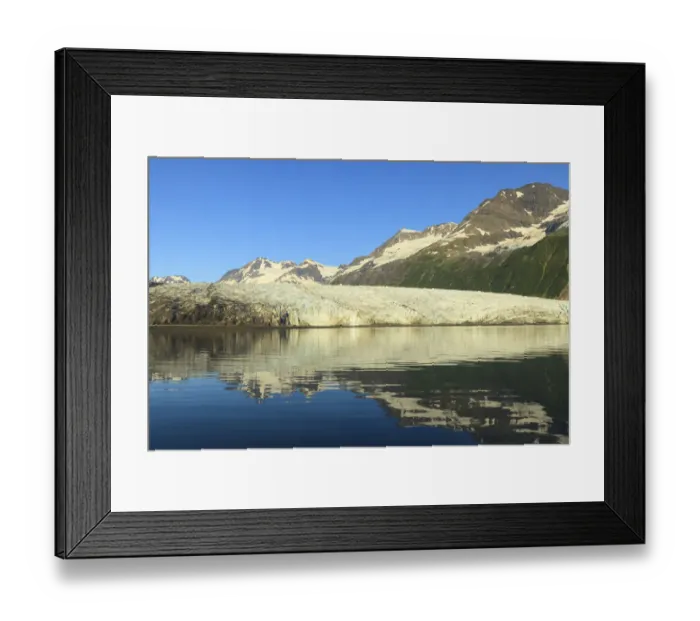 Framed Print : Harriman Fjord and Chugach Mountains in Chugach National Forest, Prince William Sound, Alaska, USA Framed Print : Harriman Fjord and Chugach Mountains in Chugach National Forest, Prince William Sound, Alaska, USA