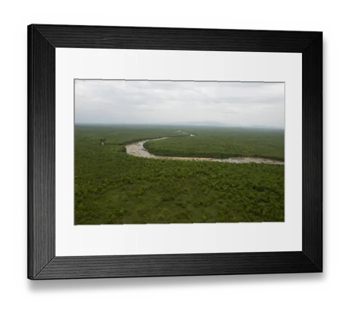 Framed Print : Faro river, located in the Faro-Lobeke hunting zone, looking eastwards, near to Faro National Park, Northern Cameroon Framed Print : Faro river, located in the Faro-Lobeke hunting zone, looking eastwards, near to Faro National Park, Northern Cameroon