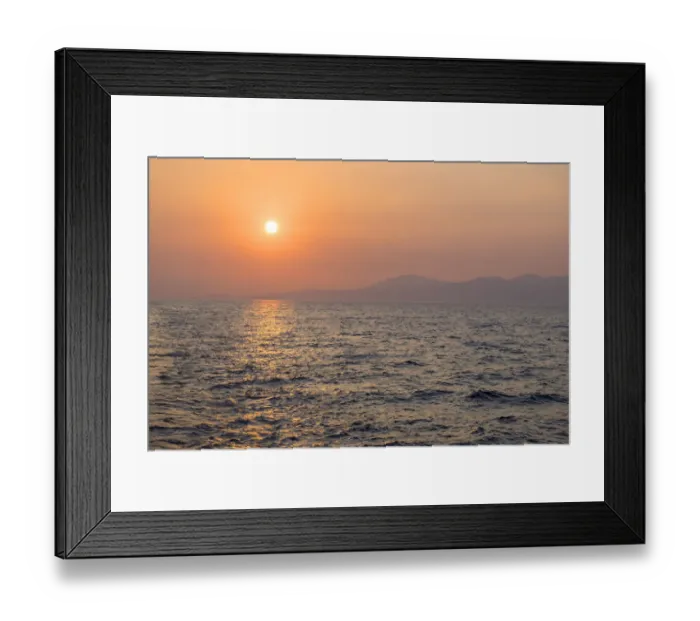 Framed Print : Ionian Sea at sunset, Greece Framed Print : Ionian Sea at sunset, Greece