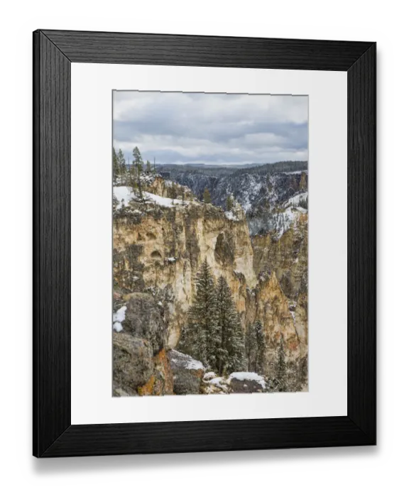 Framed Print : Canyon walls near Lower Falls, Yellowstone National Park, Wyoming, USA Framed Print : Canyon walls near Lower Falls, Yellowstone National Park, Wyoming, USA