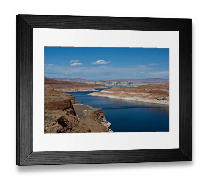 Framed Print : View from Wahweap Overlook, Lake Powell Vistas, Page, Arizona, USA Framed Print : View from Wahweap Overlook, Lake Powell Vistas, Page, Arizona, USA