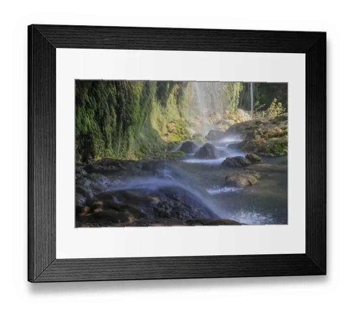 Framed Print : Kursunlu Waterfalls and Aksu River, Antalya, Antalya Province, Turkey