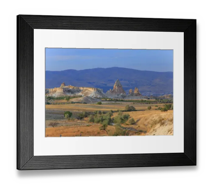 Framed Print : Tufa volcanic rock formations in Red Valley, Goreme National Park, Goreme, Cappadocia, Anatolia, Turkey Framed Print : Tufa volcanic rock formations in Red Valley, Goreme National Park, Goreme, Cappadocia, Anatolia, Turkey