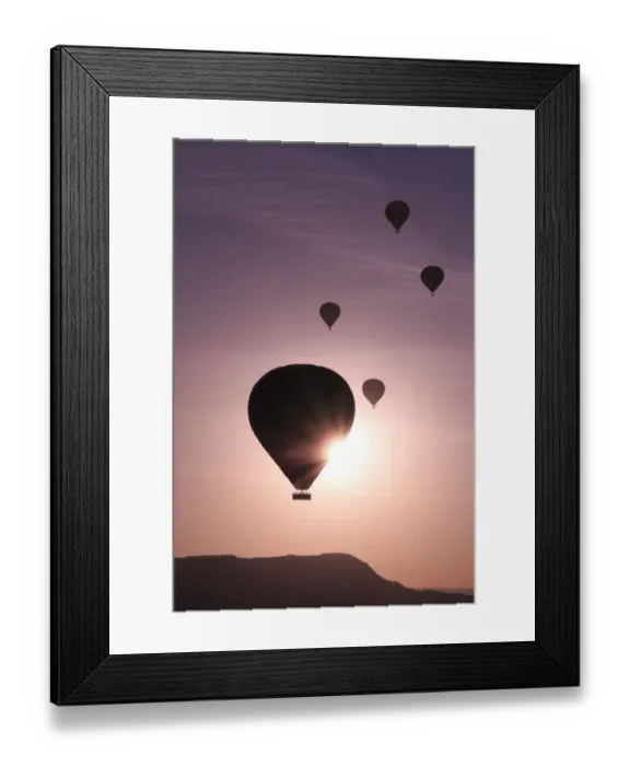 Framed Print : Hot air balloons flying above rock formations, Goreme National Park, Goreme, Cappadocia, Anatolia, Turkey Framed Print : Hot air balloons flying above rock formations, Goreme National Park, Goreme, Cappadocia, Anatolia, Turkey