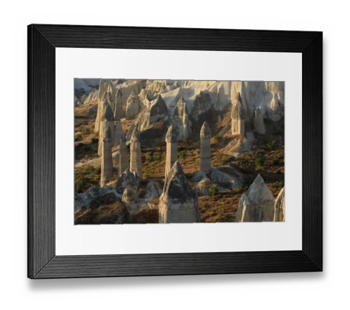 Framed Print : Fairy Chimneys in Red Valley, Goreme National Park, Goreme, Cappadocia, Anatolia, Turkey Framed Print : Fairy Chimneys in Red Valley, Goreme National Park, Goreme, Cappadocia, Anatolia, Turkey