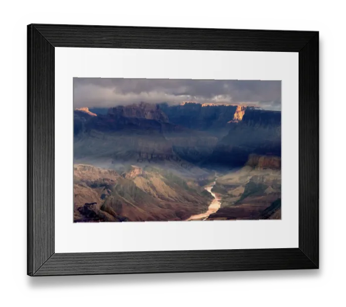 Framed Print : Overview of canyon and Colorado River, Grand Canyon National Park, Arizona, USA Framed Print : Overview of canyon and Colorado River, Grand Canyon National Park, Arizona, USA