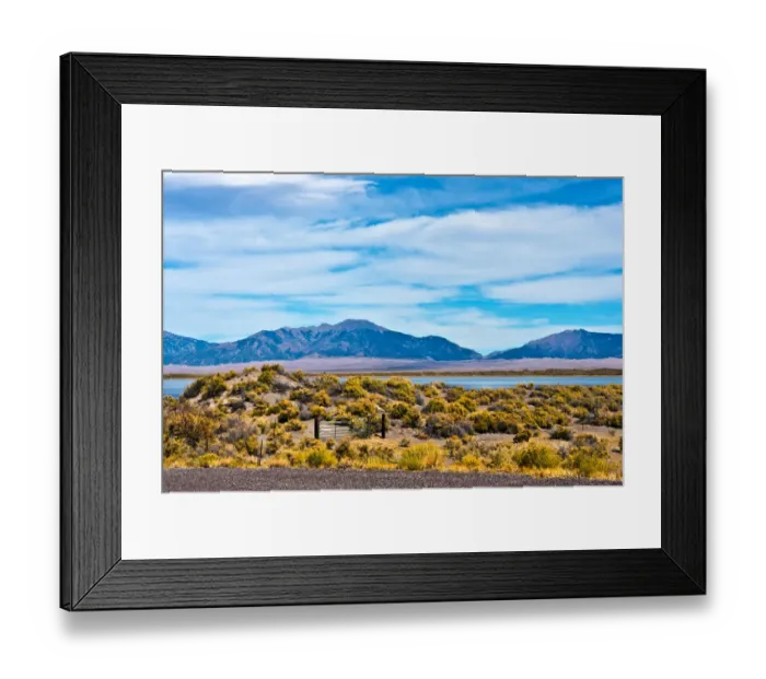 Framed Print : San Luis State Park and lake, Colorado, USA Framed Print : San Luis State Park and lake, Colorado, USA