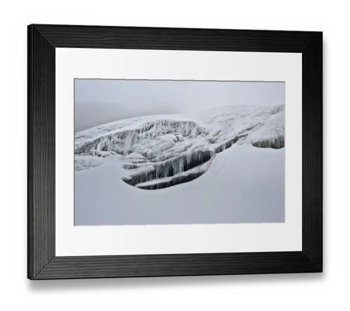 Framed Print : Snow, ice formations, glaciers and rime on Mount Stanley, Kilembe Route, Rwenzori National Park, Kasese District, Uganda Framed Print : Snow, ice formations, glaciers and rime on Mount Stanley, Kilembe Route, Rwenzori National Park, Kasese District, Uganda