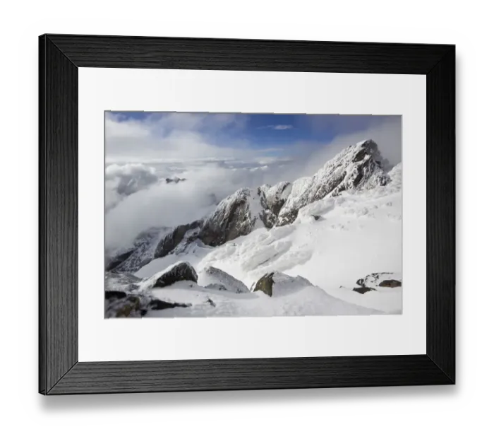 Framed Print : View from Margherita Peak, Mount Stanley, Kilembe Route, Rwenzori National Park, Kasese District, Uganda Framed Print : View from Margherita Peak, Mount Stanley, Kilembe Route, Rwenzori National Park, Kasese District, Uganda