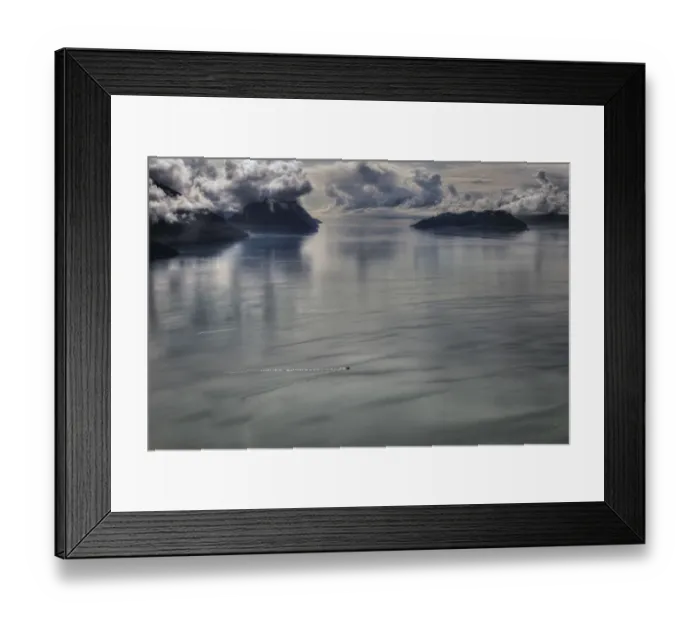 Framed Print : Juneau bay Framed Print : Juneau bay