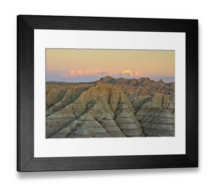 Framed Print : Panorama Point in Badlands National Park, South Dakota, USA Framed Print : Panorama Point in Badlands National Park, South Dakota, USA