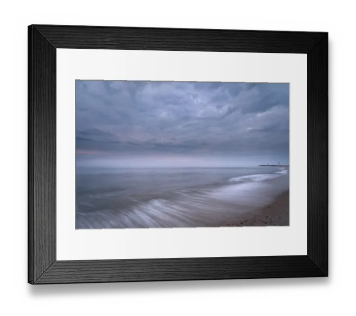 Framed Print : Stormy beach landscape, Cape May National Seashore, New Jersey, USA Framed Print : Stormy beach landscape, Cape May National Seashore, New Jersey, USA