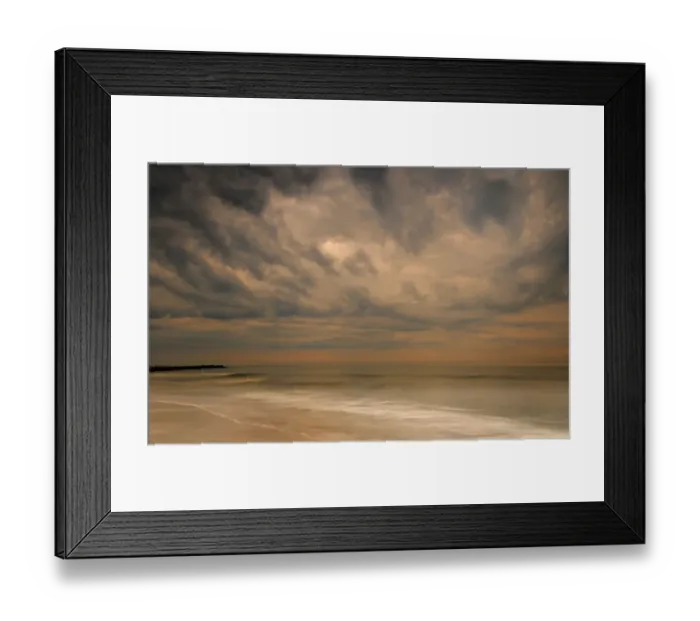Framed Print : Stormy seascape at sunrise, Cape May National Seashore, New Jersey, USA Framed Print : Stormy seascape at sunrise, Cape May National Seashore, New Jersey, USA