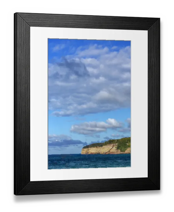 Framed Print : Cliffs of Miners Beach, Pictured Rocks National Lakeshore, Michigan, USA Framed Print : Cliffs of Miners Beach, Pictured Rocks National Lakeshore, Michigan, USA