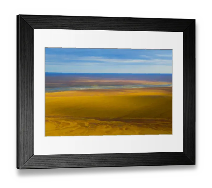 Framed Print : Blue sky over Ivishak River and tundra, North Slope, Alaska, USA Framed Print : Blue sky over Ivishak River and tundra, North Slope, Alaska, USA