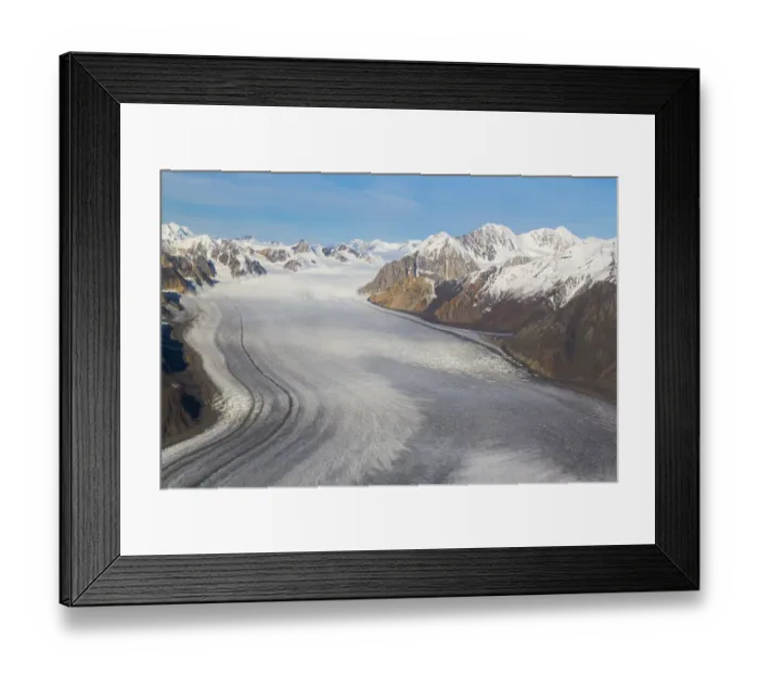Framed Print : St. Elias Mountains and Kaskawulsh Glacier in Kluane National Park, Yukon Territory, Canada Framed Print : St. Elias Mountains and Kaskawulsh Glacier in Kluane National Park, Yukon Territory, Canada