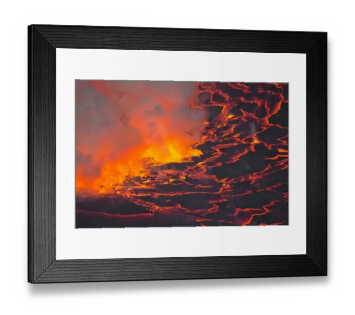 Framed Print : Mount Nyiragongo Volcano, Kibati, Virunga National Park, Parq National des Virunga, Democratic Republic of Congo Framed Print : Mount Nyiragongo Volcano, Kibati, Virunga National Park, Parq National des Virunga, Democratic Republic of Congo