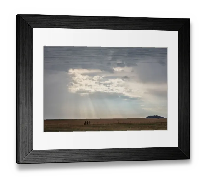 Framed Print : Wide shot of sun rays shinning through clouds, Cape Town, Western Cape, South Africa Framed Print : Wide shot of sun rays shinning through clouds, Cape Town, Western Cape, South Africa