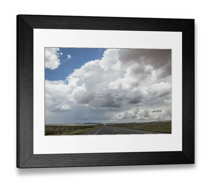 Framed Print : Wide shot of clouds over road, Cape Town, Western Cape, South Africa Framed Print : Wide shot of clouds over road, Cape Town, Western Cape, South Africa