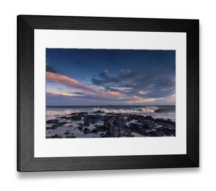 Framed Print : Sunrise, Ship, Storm, Waves, Rocks, Ocean, Clouds, Atlantic Ocean, Cape Town, South Africa Framed Print : Sunrise, Ship, Storm, Waves, Rocks, Ocean, Clouds, Atlantic Ocean, Cape Town, South Africa