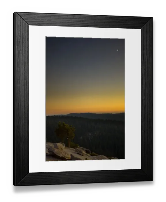 Framed Print : Sunset over Yosemite National Park, California, USA Framed Print : Sunset over Yosemite National Park, California, USA
