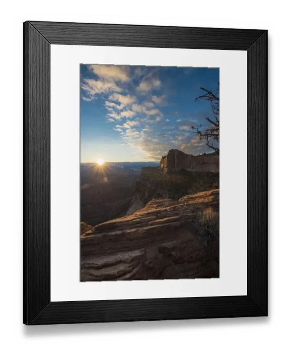 Framed Print : Sunrise in Canyonlands National Park, Utah, USA Framed Print : Sunrise in Canyonlands National Park, Utah, USA