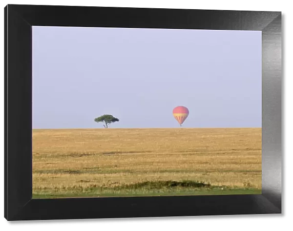 activity, adventure, aerial, african plains, balloon, balloon safari, color image