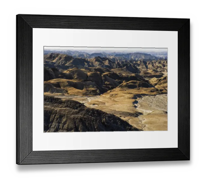 Framed Print : Landscape of the Badlands of Namibia in the Namib Desert, Swakopmund, Namibia, Africa Framed Print : Landscape of the Badlands of Namibia in the Namib Desert, Swakopmund, Namibia, Africa
