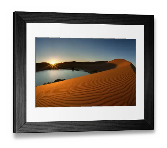 Framed Print : Desert Oasis and the Red Sand Dunes of Sossusvlei, Namib-Naukluft National Park, Namibia, Africa Framed Print : Desert Oasis and the Red Sand Dunes of Sossusvlei, Namib-Naukluft National Park, Namibia, Africa