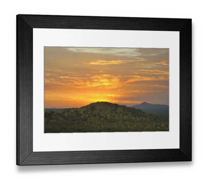 Framed Print : beauty in nature, boma national park, day, hill, horizontal, idyllic, landscape, national park Framed Print : beauty in nature, boma national park, day, hill, horizontal, idyllic, landscape, national park