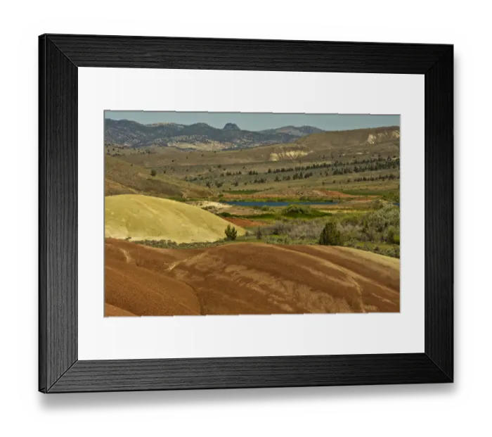 Framed Print : Painted Cove Trail, Painted Hills, John Day Fossil Beds National Monument, Mitchell, Oregon, USA Framed Print : Painted Cove Trail, Painted Hills, John Day Fossil Beds National Monument, Mitchell, Oregon, USA