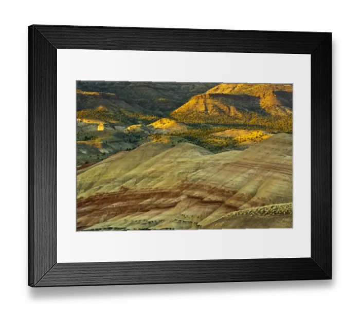 Framed Print : Painted Hills, John Day Fossil Beds National Monument, Mitchell, Oregon, USA Framed Print : Painted Hills, John Day Fossil Beds National Monument, Mitchell, Oregon, USA