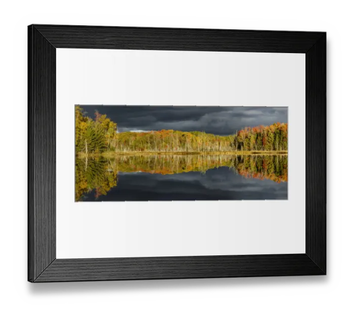 Framed Print : Shoreline of Red Jack Lake at sunrise, Hiawatha National Forest, Upper Peninsula of Michigan, USA Framed Print : Shoreline of Red Jack Lake at sunrise, Hiawatha National Forest, Upper Peninsula of Michigan, USA